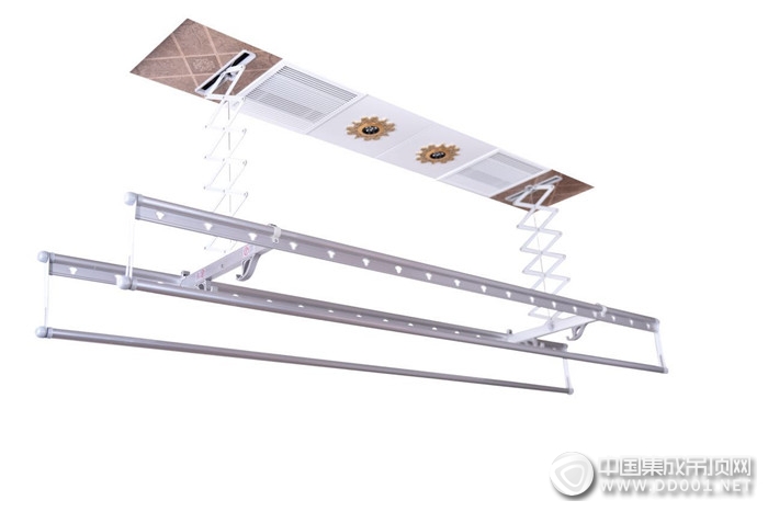 今頂全嵌入式集成晾衣機(jī)，從此不再“凸物”