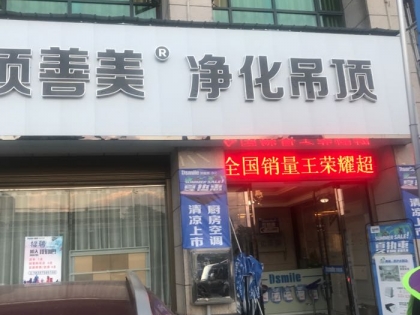 頂善美凈化吊頂湖南桃江專賣店