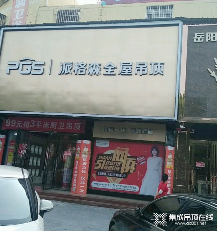 派格森全屋吊湖南岳陽專賣店