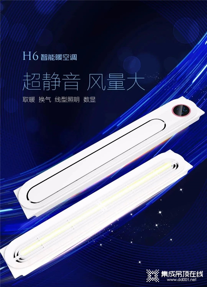 菲林克斯新品H6智能衛(wèi)浴暖空調(diào)|不只是顏值革命~