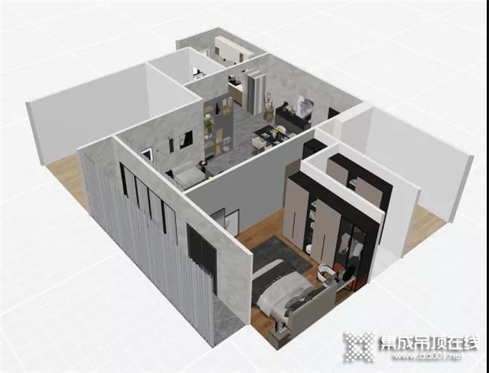 117㎡小夫妻新居 | 德萊寶大板吊頂裝修，全屋效果驚艷！