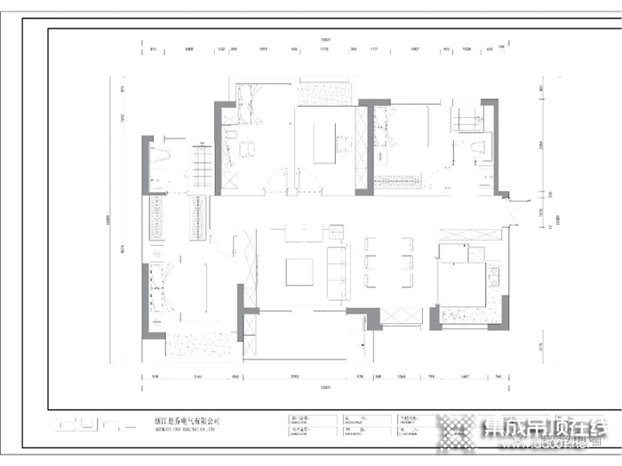 向往DE原創(chuàng)設(shè)計家！楚楚頂墻125㎡現(xiàn)代輕奢全屋頂墻門柜設(shè)計！