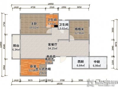 奧華頂墻：130㎡新中式家裝設計案例賞析