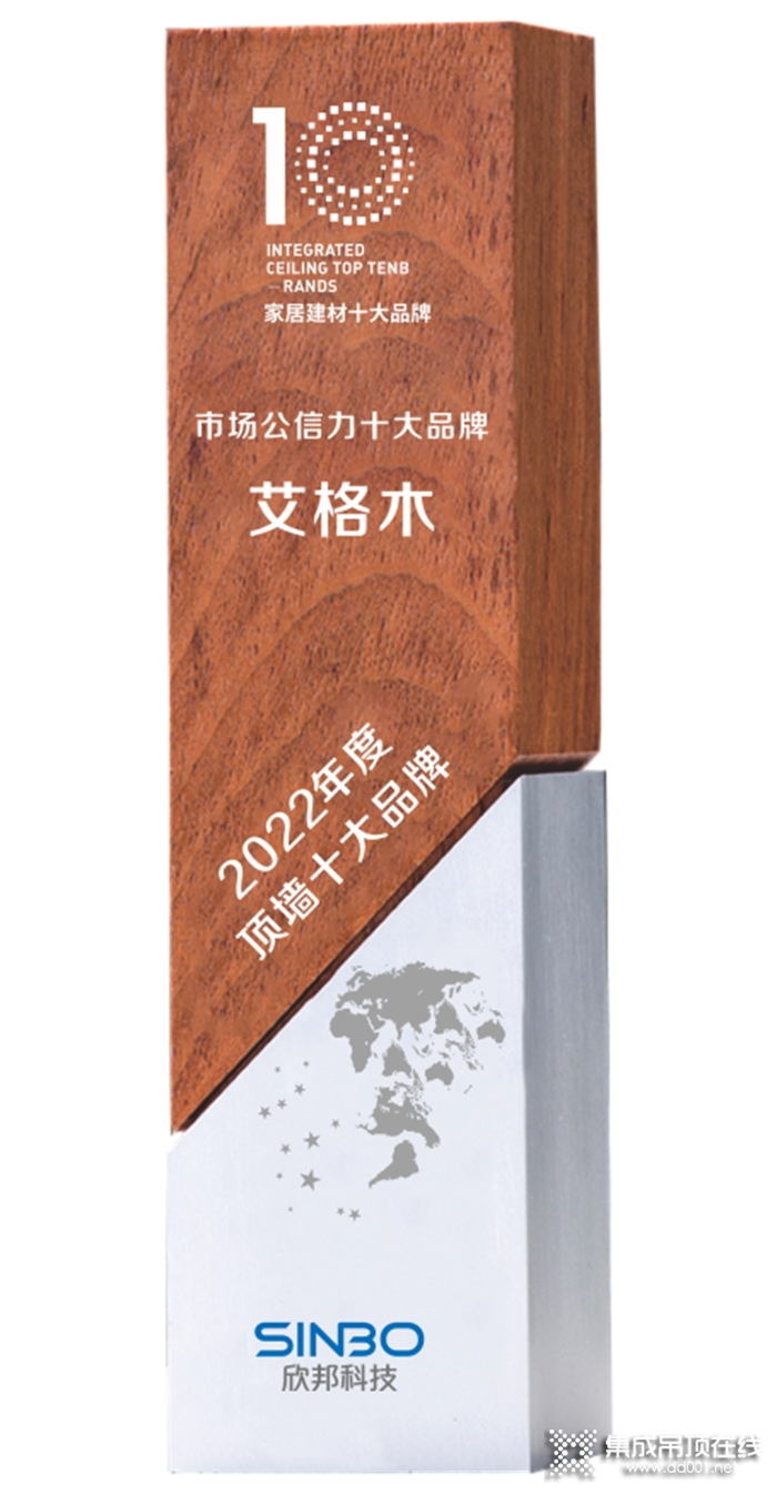 又拿獎(jiǎng)了？“墻”者制勝，艾格木實(shí)力奪金「頂墻公信力十大品牌」